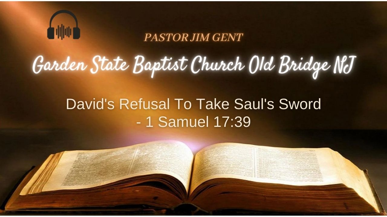 David's Refusal To Take Saul's Sword - 1 Samuel 17;39_Lib